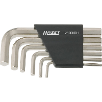 Hazet Inbussleutelset 2100/6H 6 delig, Kunststof houder