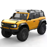 HB Toys RTR R1601/2/3 1/16 2.4G 4WD RC Auto Volledige Proportionele Rock Crawler LED Licht Off Road Klim Truck Voertuige