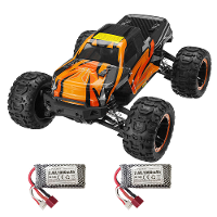 HBX 16889A Pro 1/16 2,4G 4WD Brushless Hoge Snelheid RC Auto Voertuig Modellen Volledig Proportioneel Twee Drie Batterij