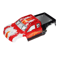 HBX 2996A 1/10 RC Auto onderdelen Carrosserie Gespoten met Sticker Voertuigmodellen Reserveaccessoires B001