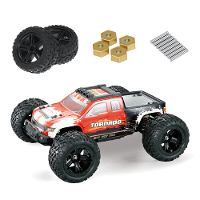 HBX 2996A 2996 FC610 1/10 RC Auto onderdelen Banden Wielen Gelijmd/Hex adapter/Pinnen Voertuigmodellen Reserveaccessoire