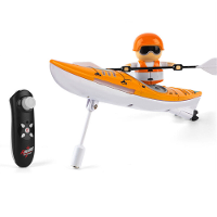 HC 810 RTR 2.4G RC Boot Kleurrijke Paddle Afstandsbediening Roeien LED Lampen 360 Rijden Dual Modes Waterdichte Schip On