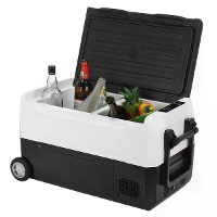 Hcalory 35L Draagbare Autokoelkast Elektrische Compressor Koeler voor Auto Thuis 12/24V DC