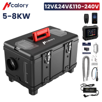 Air Dieselverwarmer Parking Heater bluetooth 8KW 12/24V LCD Afstandsbediening voor Bus