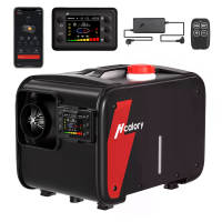 HCALORY HBH 3 Diesel Heater 12V 24V 8KW Draagbare Alles in een Diesel Luchtverwarmer met App bediening 10  Temperatuurin