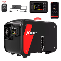 HCALORY HBH1S Dieselverwarmers 12V 8KW Draagbare Diesel Luchtverwarming met App besturing 10 Temperatuurinstellingen 28%