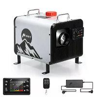 Hcalory HBH2 5L 8KW Diesel Parkeerverwarming Alles in één met Automatische Start en Stop 2500/5000M Plateau Modus Blueto