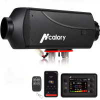 HCALORY HBU 3 8KW Diesel Heizer 10L / 15L Parkeren Diesel Luchtverwarmer Snel Verwarmen 12V 24V met Bluetooth App Bestur