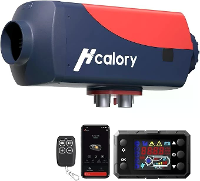 HCALORY HBU1S 8KW Dieselverwarming 10L Parkeer Diesel Luchtverwarming Snelle Verwarming 110/12/24V met Bluetooth App Con