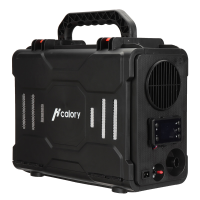 Hcalorie HC A01 12V 5KW Diesel Parkeerverwarmer Draagbare gereedschapskist Bluetooth afstandsbediening Temperatuur inste