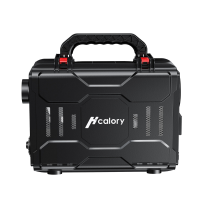 Hcalorie HC A01 12V 5KW Diesel Parkeerverwarmingsluchtverwarmer Draagbare gereedschapskist Bluetooth Afstandsbediening V