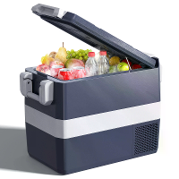 KROAK 40L Dual Zone Auto Koelkasten Elektrische Compressor Koelkast Cooler voor Auto Thuis 12/24V DC