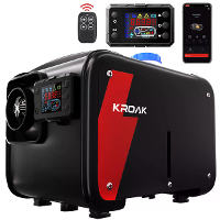 HCALORY KROAK W1 5 8KW Auto Parkeer Verwarmer Horizontale Dieselverwarming met Afstandsbediening Voor Auto Vrachtwagen