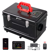 HCALORY TC2S 8KW Dieselverwarming 5L Gereedschapskoffer Compact 2S Draagbare Diesel Luchtverwarmer 12V/24V Alles in één