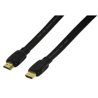 HDMI 1.4 Flatcable verguld [diverse lengtes]