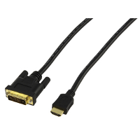 HDMI   DVI kabel verguld [diverse lengtes]