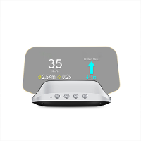 Head Up Display Portable Car OBD2 Speed Navigation Projector Car Dashboard Display Screen Navigation Projector GPS OBD S