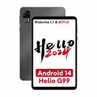 HEADWOLF FPad 5 Helio G99 Octa Kern 8GB+8GB RAM 128GB ROM Netflix Widevine L1 4G LTE 8.4 Inch Android 14 Tablet