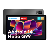HEADWOLF HPad 6 Helio G99 Octa Kern 8GB+12GB RAM 256GB ROM Netflix Widevine L1 4G LTE 12 Inch 2K Scherm Android 14 Table
