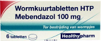 Healthypharm Mebendazol Wormkuurtabletten