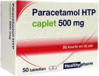 Healthypharm Paracetamol 500mg Caplet 50st