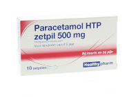 Healthypharm Paracetamol HTP Zetpil 500mg