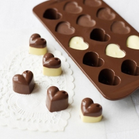 Heart Chocolate Cake Cookie Muffin Silicone Mould