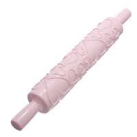 Heart Shape Cake Rolling Pin Embossed Sugar Craft Tools Rolling Pin