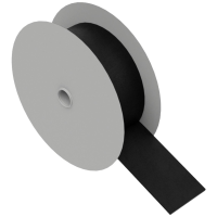 Hebotec 11 KE30005FRT Klittenband Om te bundelen Haak  en lusdeel (l x b) 5000 mm x 30 mm Zwart 5 m