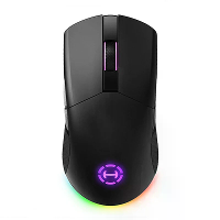 HECATEG4MPRO RGB Draadloze Muis Tri mode Flash Snelheid PAW3395 Bluetooth 2.4G Type C Macro 26K DPI 500mAh voor PC Lapto