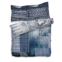 Heckett & Lane kinderdekbedovertrek Gavriel   blauw   140x200 cm   Leen Bakker