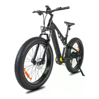 [EU DIRECT] HedaTX GS9PLUS Elektrische fiets 48V 17AH batterij 750W motor 26inch banden 40 50 km maximale kilometerstand