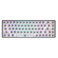 Hei Ji She DK68 Mechanical Keyboard Customized Kit Triple Mode bluetooth5.0 2.4G Wireless Type C Wired 68 Keys Programmi