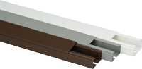 Heidemann 09964 Kabelgoot (l x b x h) 2000 x 40 x 25 mm Bruin 1 stuk(s)