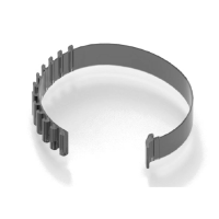 Heidemann 36471 IQ Clip Gr. M Kabelbinder Zwart Herbruikbaar 10 stuk(s)