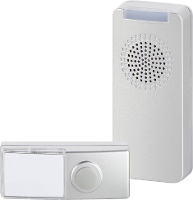 Draadloze deurbel Complete set Met flitslicht Heidemann 70805 HX Walk