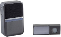 Heidemann 70847 Complete set voor Draadloze deurbel Met USB aansluiting, Zelf bespeelbaar