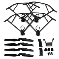 Heightened Landing Gear + Protector Guard + Propellers Blade Set For Dji Mavic Pro