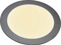 Heitronic 27636 LED paneel 12 W Warmwit Zilver