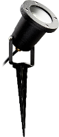 Heitronic 500608 DALIAN LED tuinspot LED GU10 3.5 W Antraciet