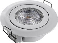 Heitronic 500665 DL7202 LED inbouwlamp LED LED vast ingebouwd 5 W Wit