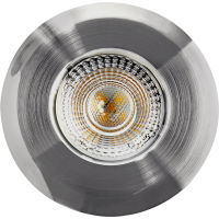 Heitronic 500668 DL7202 LED inbouwlamp LED LED vast ingebouwd 5 W Nikkel