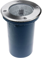 Heitronic BERLIN 36864 Vloerinbouwlamp E27 RVS
