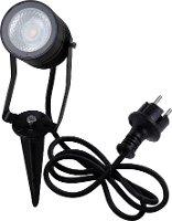 Heitronic PASAS 500031 LED buitenschijnwerper LED vast ingebouwd 6 W LED Antraciet