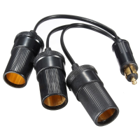 Hella Plug To Triple Cigar Socket Cigarette Lighter Adaptor Adapter Converter