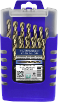 Hss Metaal Spiraalboorset 19 Delig Heller 28890 3 Tin Din 338 Cilinderschacht 1 Stuks