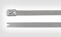 HellermannTyton 111 93148 MBT14SS SS304 ML Kabelbinder 362 mm 4.60 Mm Zilver Met kogelsluiting 1 stuk(s)