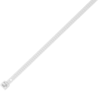HellermannTyton 115 00008 LR55R PA66 NA Q1 Kabelbinder 196 mm 4.80 Mm Natuur Hersluitbaar, Hittegestabiliseerd 25 stuk(s)