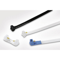 HellermannTyton 121 74359 KR8/43 PA66HS NA Kabelbinder 426 mm 8 mm Transparant Met glasvezelstiftsluiting, UV gestabiliseerd 1 stuk(s)