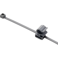 HellermannTyton 156 00013 T30ROC2A Kabelbinder 150 mm 3.60 Mm Zwart Kabelbundeling dwarsmontage 1 stuk(s)